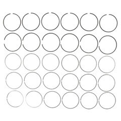 MAHLE RING SET, MOLY 315-0157.035