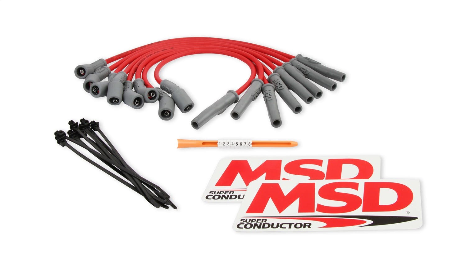 MSD Performance 31639 Wire Set, Red, Ford Raptor 2010-14 6.2L