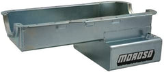 Moroso 20535 Wet Front Sump Steel Oil Pan (8 deep/7qt/Baffled/Ford Small Block 289-302)