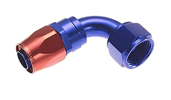 Redhorse Performance 1090-20-1 -20 90 deg double swivel hose end-red and blue