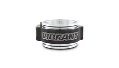 Vibrant Performance - 32513 - PINLESS HD Clamp Assembly for 2 in. O.D. Tubing - Anodized Black Clamp