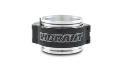 Vibrant Performance - 32515 - PINLESS HD Clamp Assembly for 2.50 in. O.D. Tubing - Anodized Black Clamp