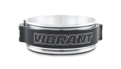 Vibrant Performance - 32520 - PINLESS HD Clamp Assembly for 5 in. O.D. Tubing - Anodized Black Clamp