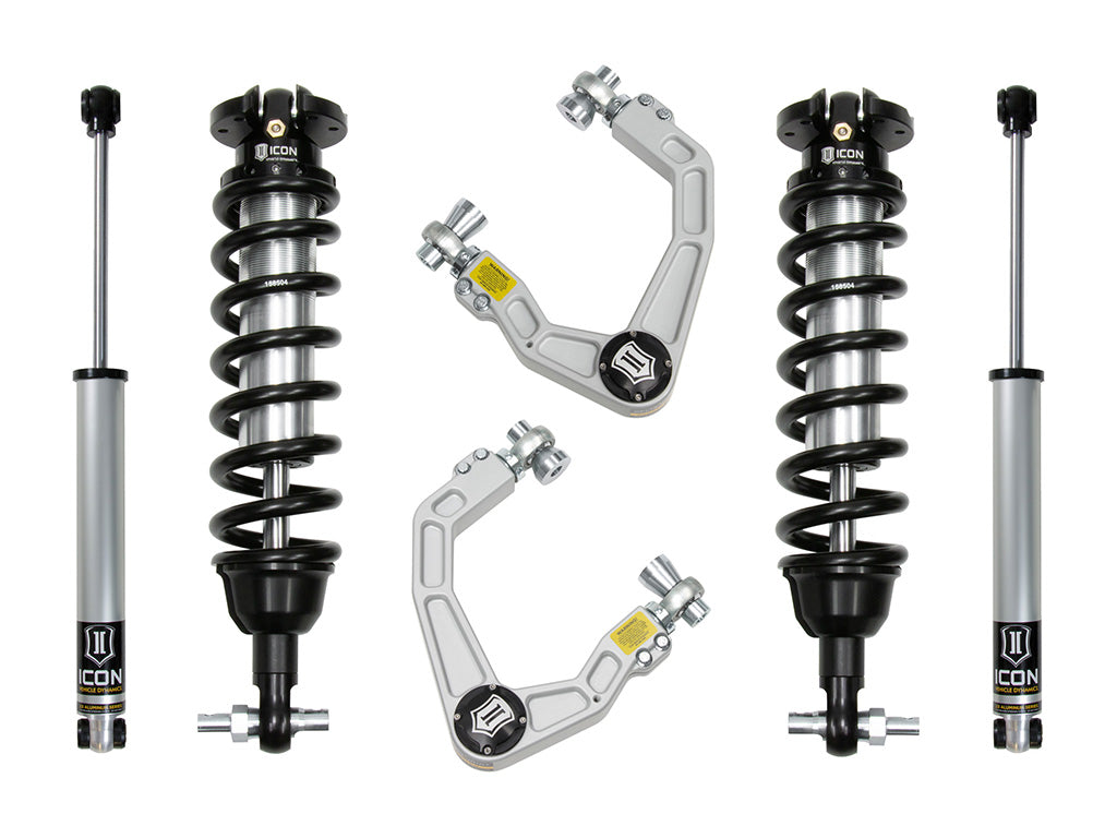 ICON Vehicle Dynamics K93202S 0-3.5 inch Stage 2 Suspension System W Billet UCA Steel Knuckle