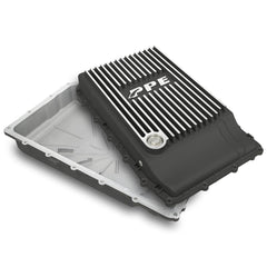 PPE Diesel Ford 10R80 Shallow Pan 2017-2022 Brushed Heavy-Duty Cast Aluminum Transmission Pan 328053210