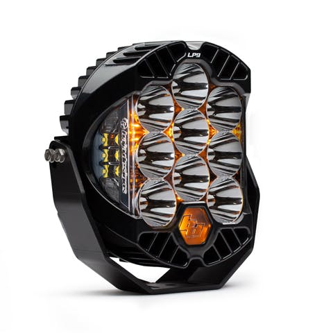 Baja Designs 330001 LED Light Pods High Speed Spot Pattern Clear LP9 Racer Edition Series