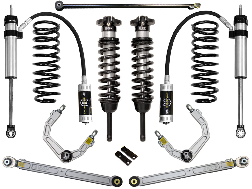 ICON Vehicle Dynamics K53184 0-3.5 Stage 4 Suspension System with Billet Upper Control Arm