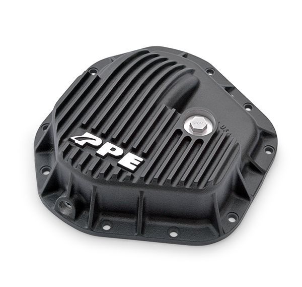 PPE Diesel Heavy Duty Cast Aluminum Front Differential Cover Ford Dana 50/60 Early 80S To Present F250/F350 Black  338041020