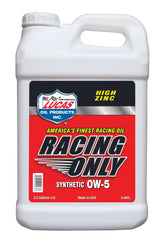 Lucas OIL Synthetic SAE 0W-05 Racing Oil 10285