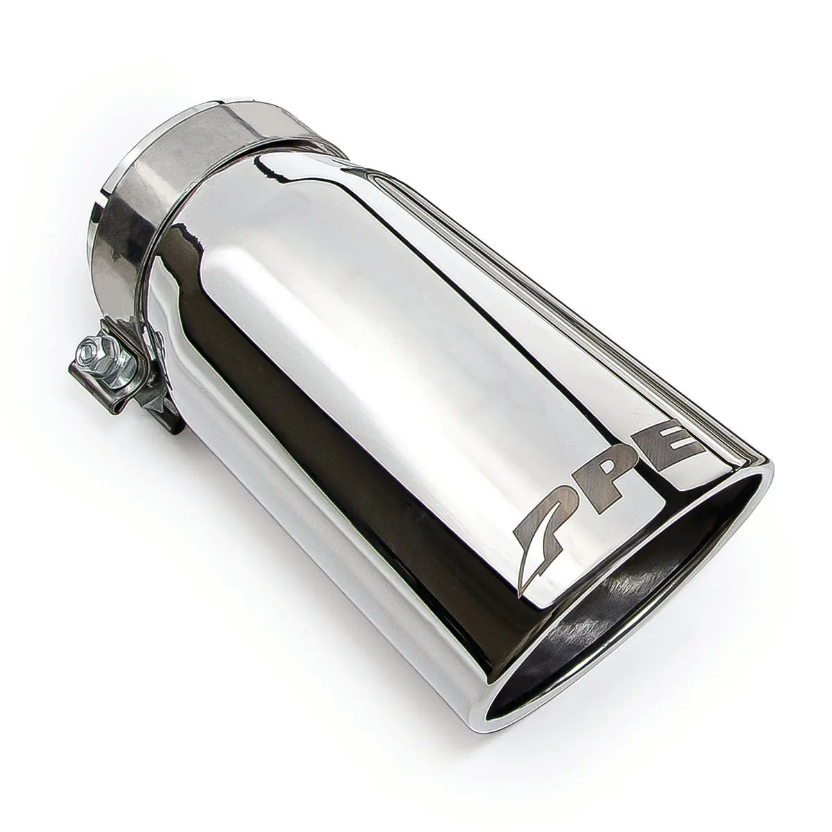PPE Diesel 2007.5-2010 GM 6.6L Duramax 2500/3500 304 Stainless 4 Inch ID Steel Polished Exhaust Tip 117020020