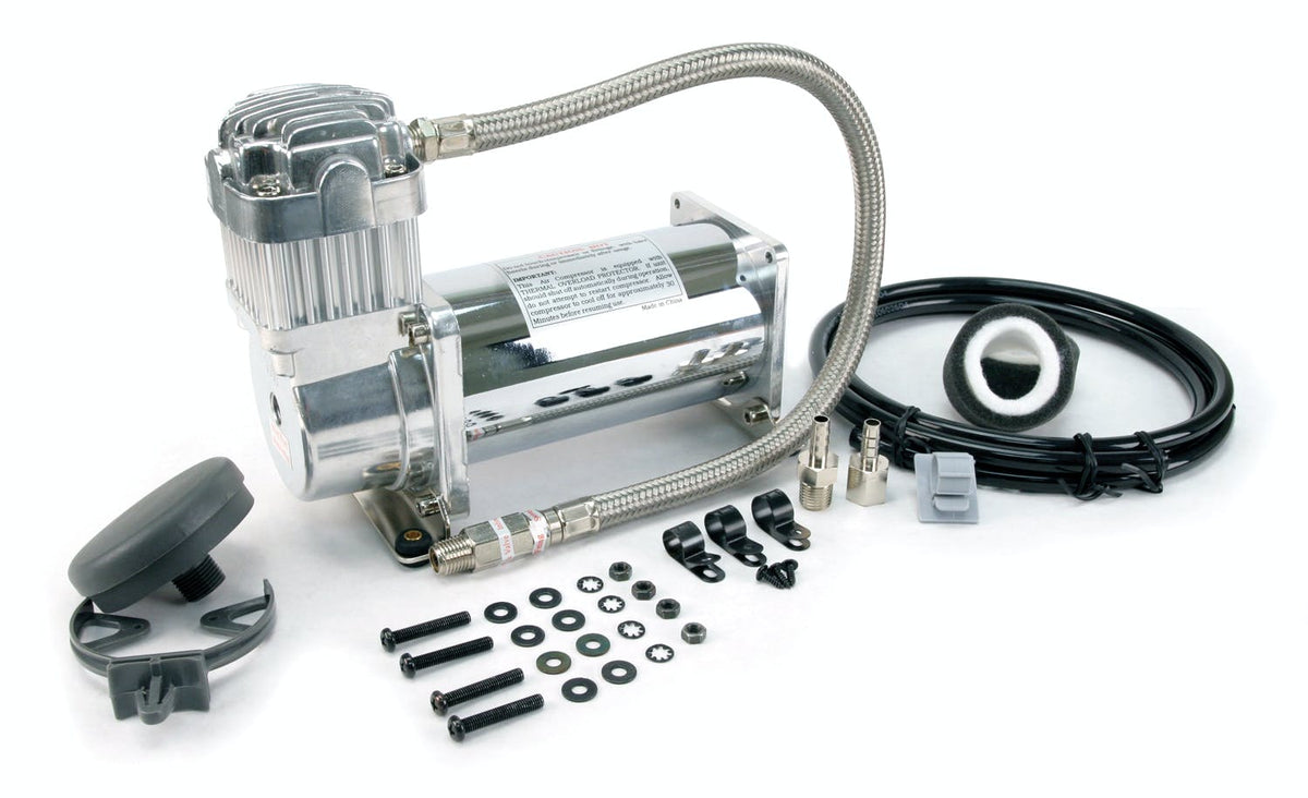 VIAIR 35033 350C Chrome Compressor Kit 100% Duty  Sealed