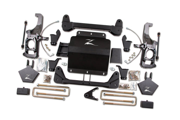 Zone Offroad Products ZONC12F Zone 5 Torsion Bar Drop Lift Kit