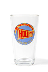 Holley 36-435 16oz Pub Glasses Assortment w/Holley Brands Logos 4PK