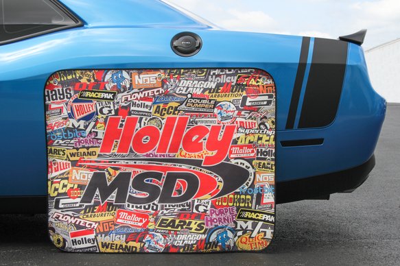 HOLLEY STICKER BOMB TIRE SHADE 36-446