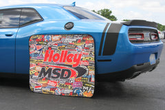 HOLLEY STICKER BOMB TIRE SHADE 36-446