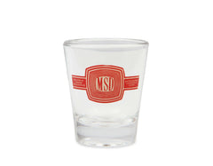 Holley 36-479 2 OZ SHOT GLASS W/ VINTAGE MSD LOGO