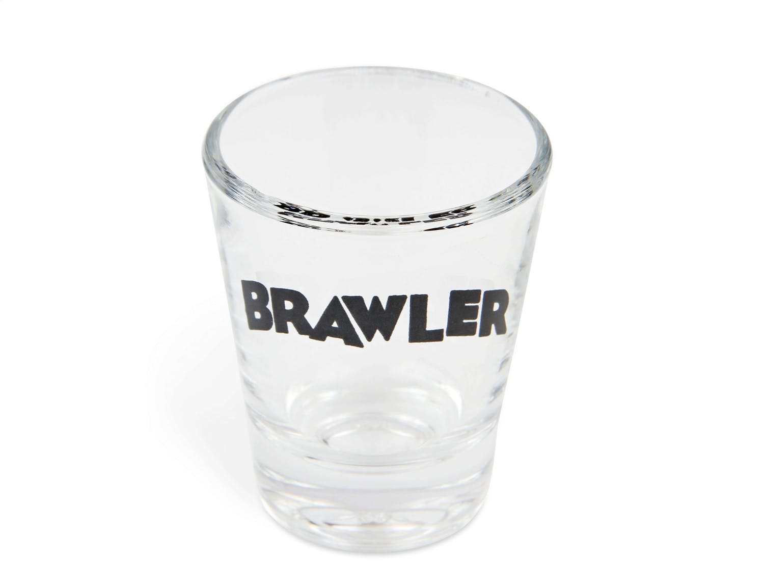 Holley 36-483 2 OZ SHOT GLASS W/ BRAWLER LOGO