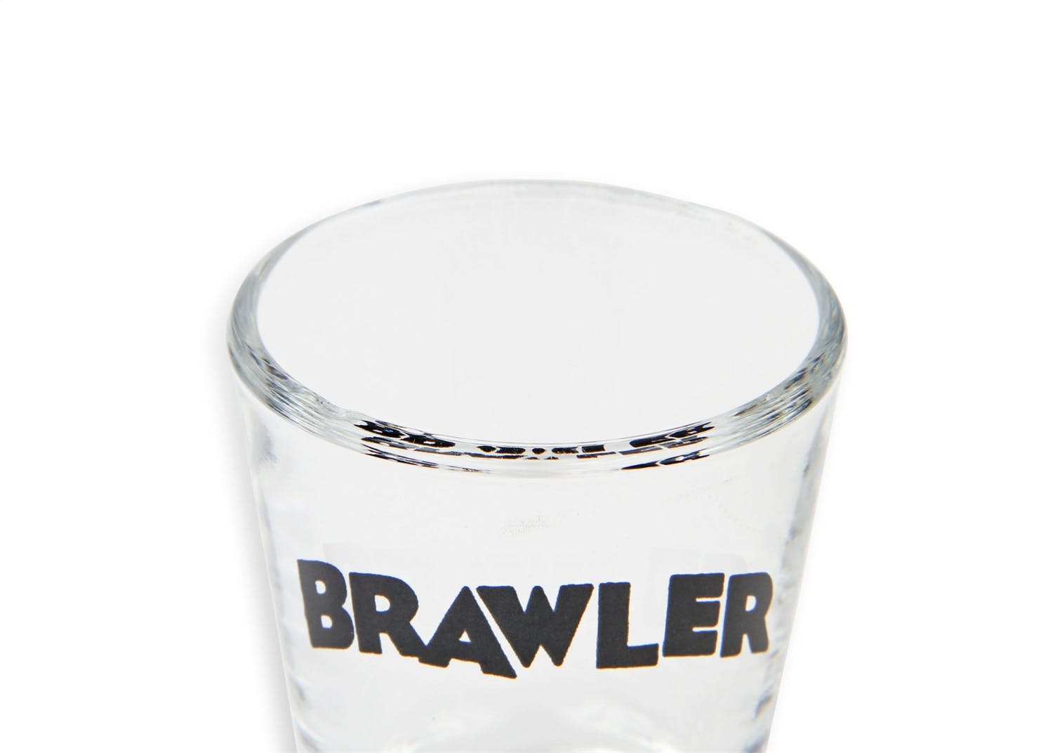 Holley 36-483 2 OZ SHOT GLASS W/ BRAWLER LOGO