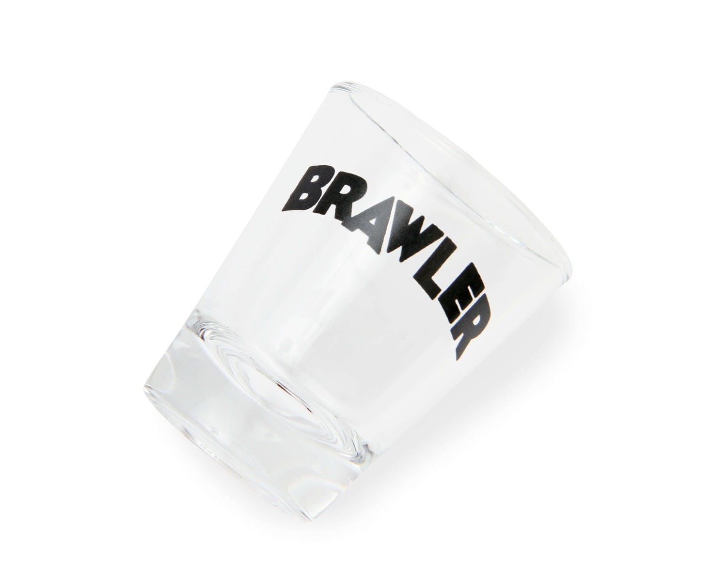 Holley 36-483 2 OZ SHOT GLASS W/ BRAWLER LOGO