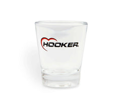 Holley 36-484 2 OZ SHOT GLASS W/ HOOKER LOGO