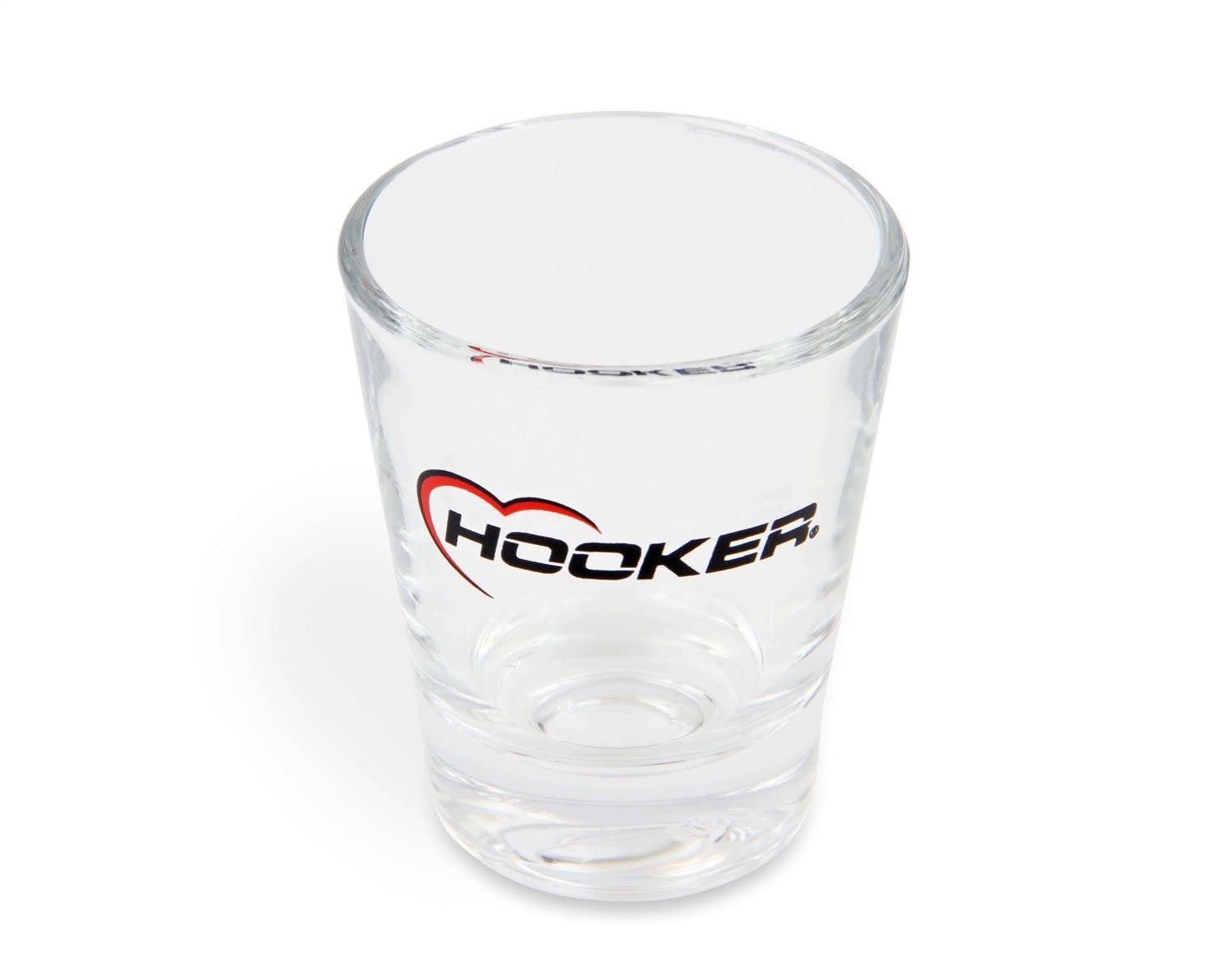 Holley 36-484 2 OZ SHOT GLASS W/ HOOKER LOGO