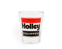 Holley 36-487 2 OZ SHOT GLASS W/HOLLEY EQUIPPED LOGO