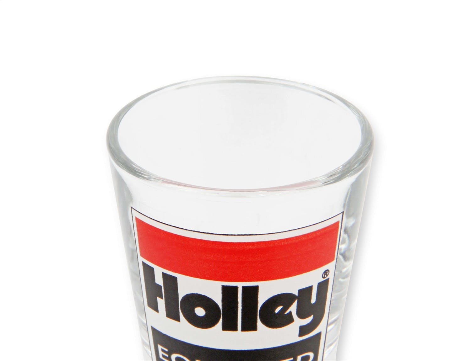 Holley 36-487 2 OZ SHOT GLASS W/HOLLEY EQUIPPED LOGO