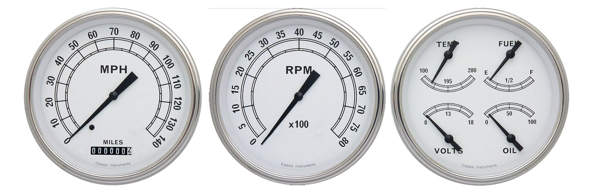 Classic Instruments Gauge Set CW53SLF