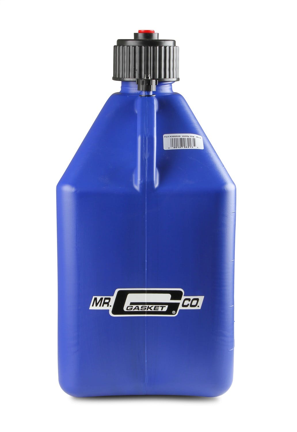 Mr. Gasket 36952G UTILITY JUG 5 GAL BLUE W/HOSE SQUARE