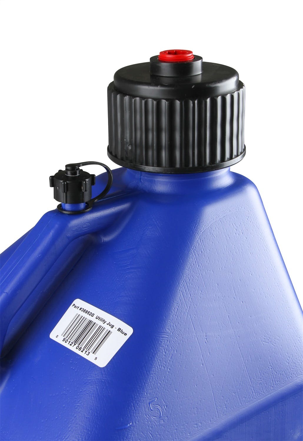 Mr. Gasket 36952G UTILITY JUG 5 GAL BLUE W/HOSE SQUARE