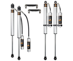Carli Suspension CS-F45SPKG-CS20RR-A Carli-Spec 2.0 inch RR 4.5 inch/5.5 inch Lift Front and Rear Shock Pkg With Res Mounts
