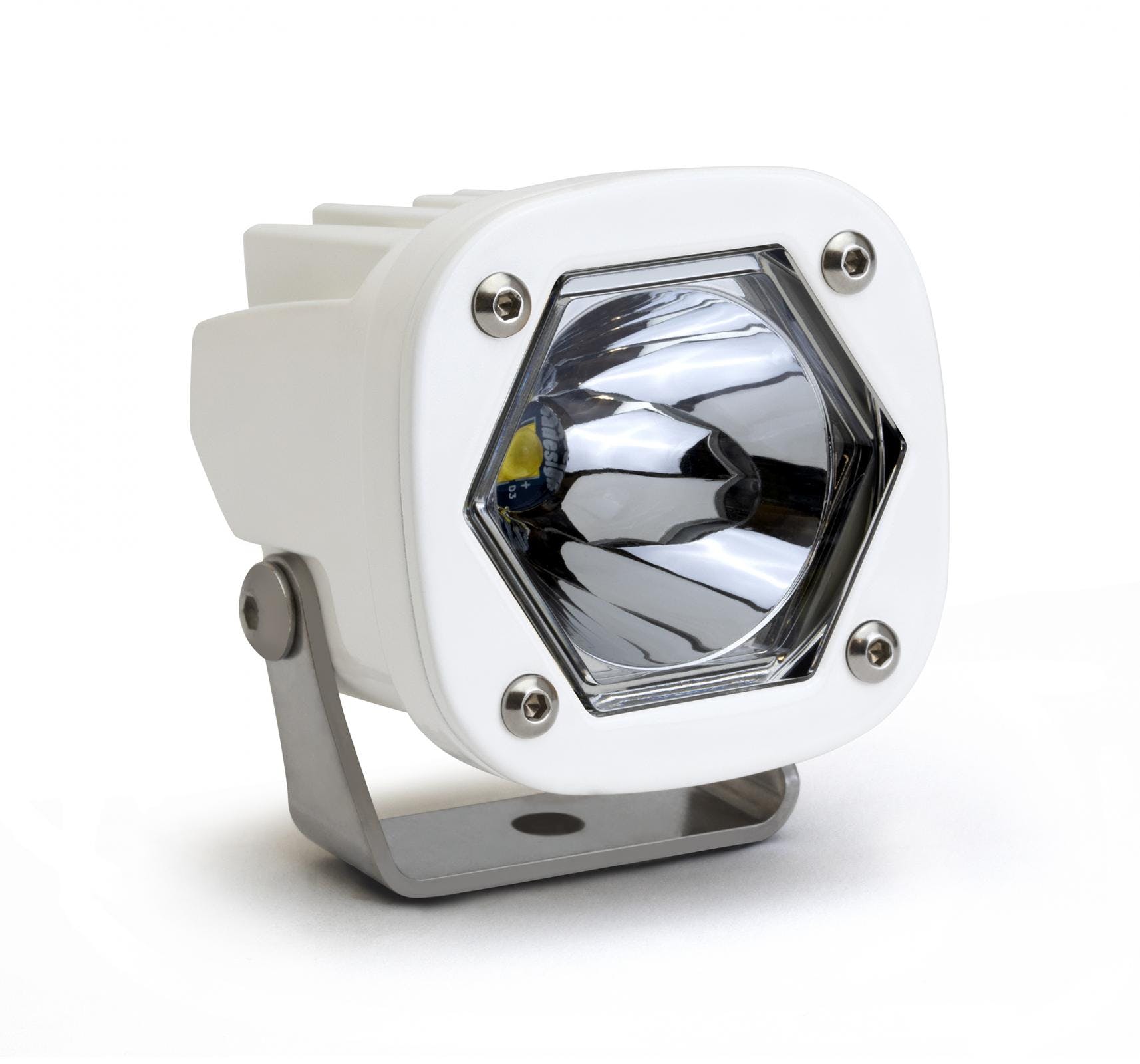 Baja Designs 380001WT LED Light Pods S1 Spot White Single