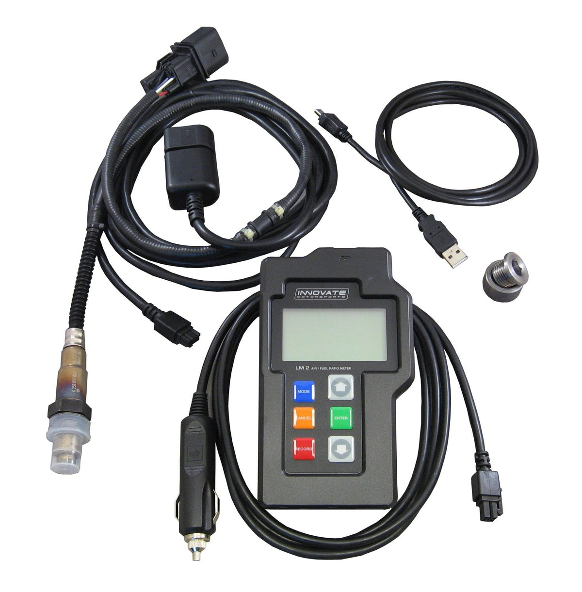 Innovate Motorsports 3837 LM-2 Air/Fuel Ratio Meter Single O2 Basic Kit
