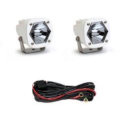Baja Designs 387807WT LED LIght Pods S1 Spot Laser White Pair