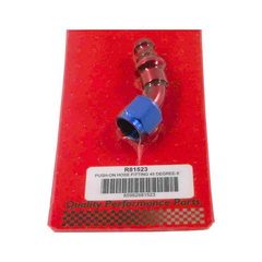 Racing Power Company R81523 PUSH-ON HOSE FITTING 45 DEGREE-8