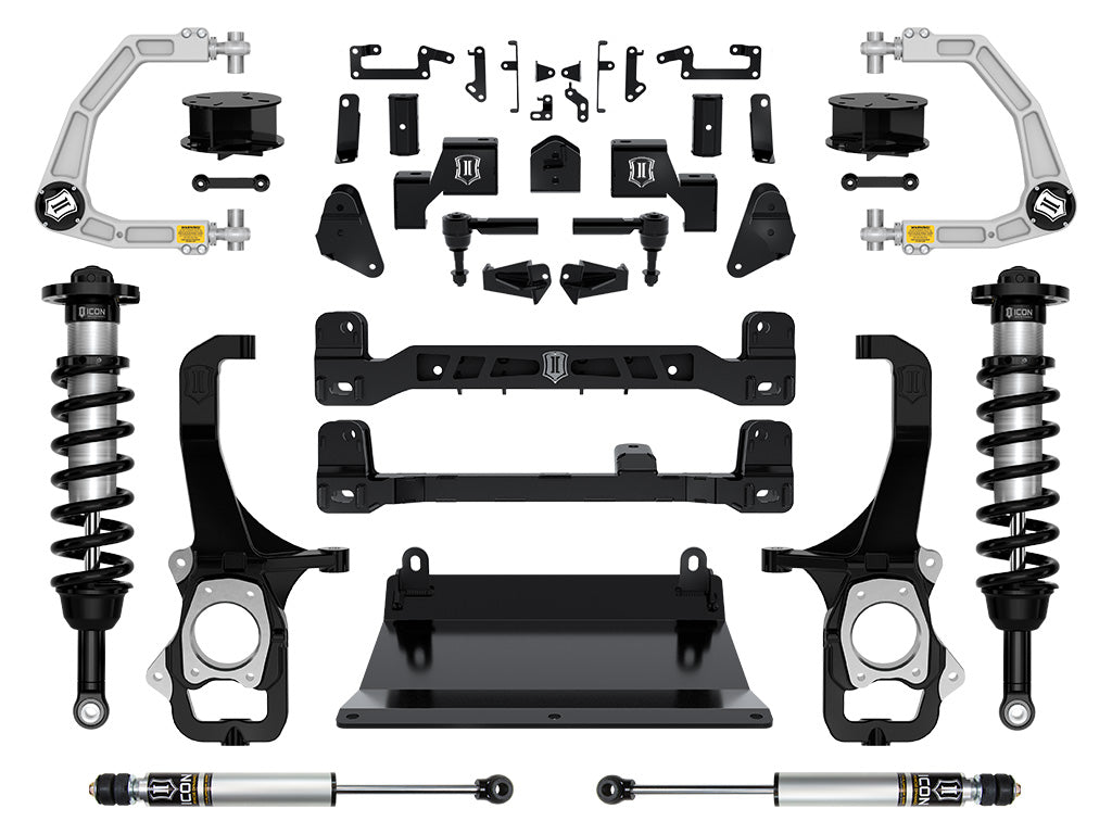 ICON Vehicle Dynamics K53272 6 inch Stage 2 Suspension System Billet UCA