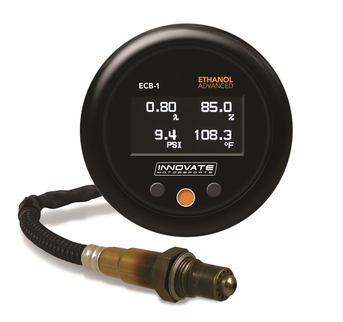 Innovate Motorsports 3911 ECB-1 inchBOOST inch Ethanol Advanced Gauge Kit (Ethanol Sensor NOT included)