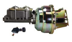 LEED Brakes 3M105 8 in Dual Power Booster ,1-1/8in Bore, Adj Prop Valve (Zinc)