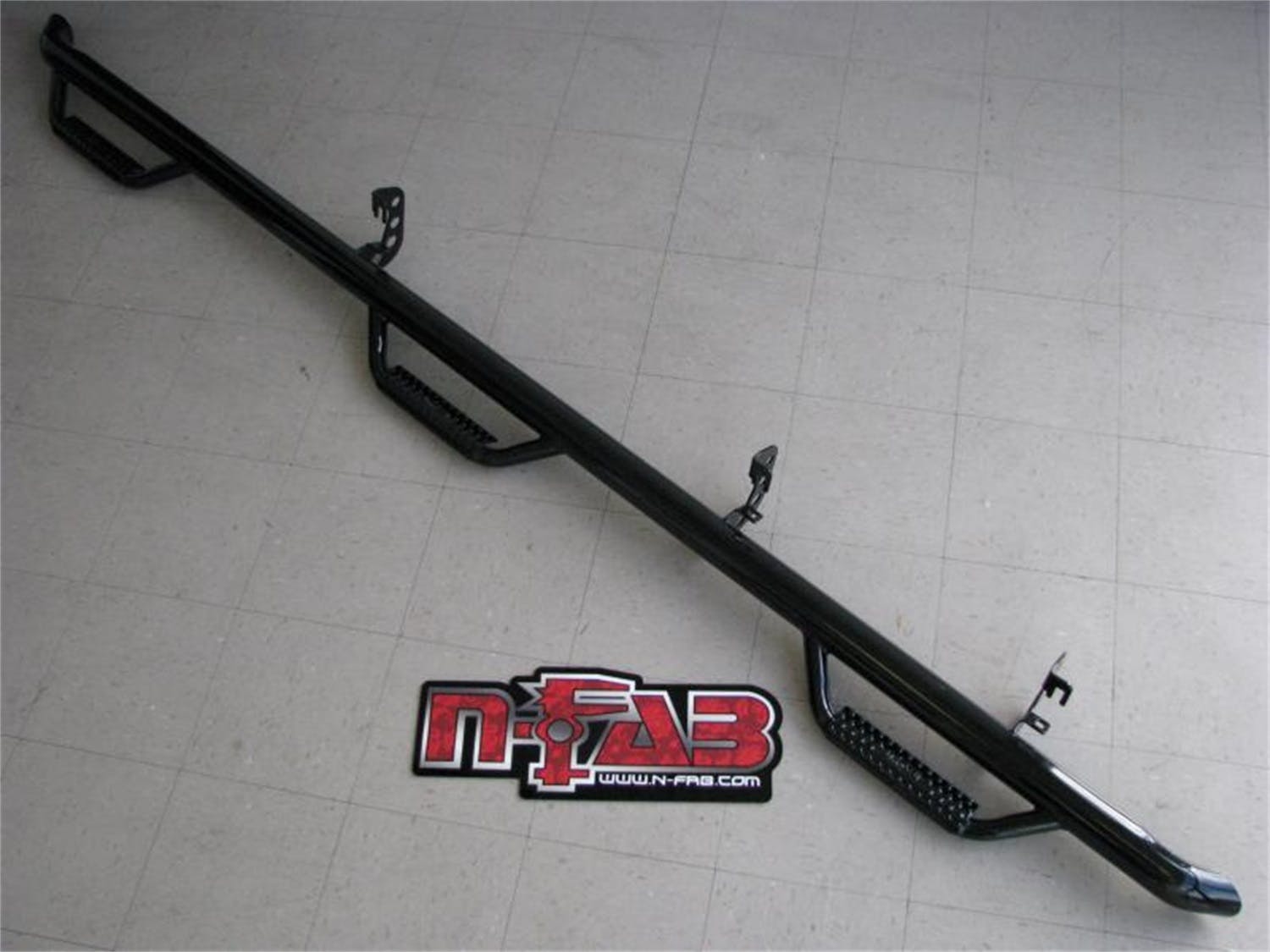 N-FAB T0498CC-6-TX Nerf Step, Textured Black