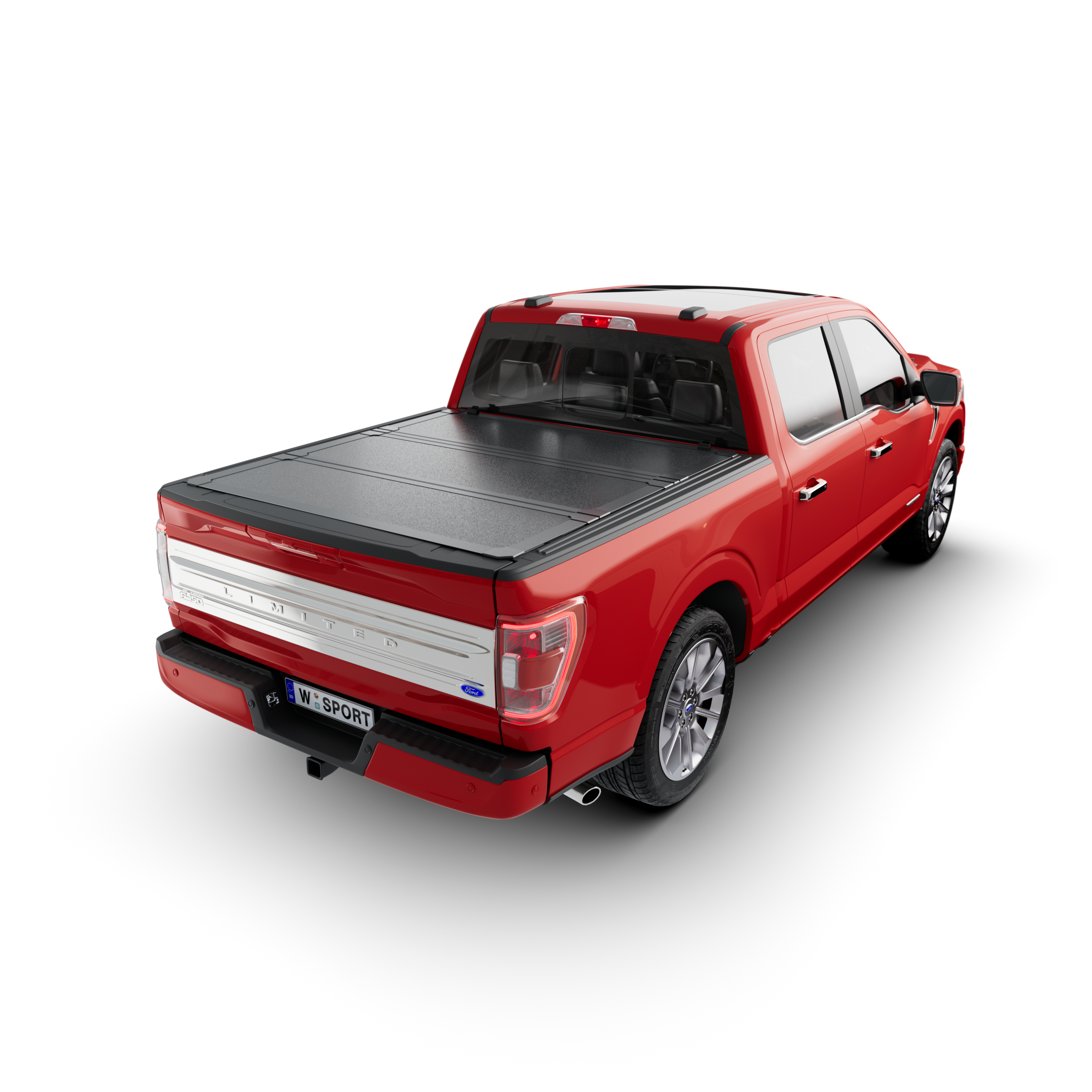 Worksport AL3 PRO Hard-Folding Tonneau Cover 4716160 Chevrolet GMC Bed Length: 72.8Inch Tonneau Cover