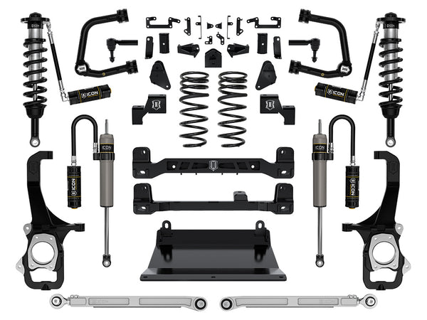 ICON Vehicle Dynamics K53275T 6 inch Stage 5 Suspension System Tubular UCA
