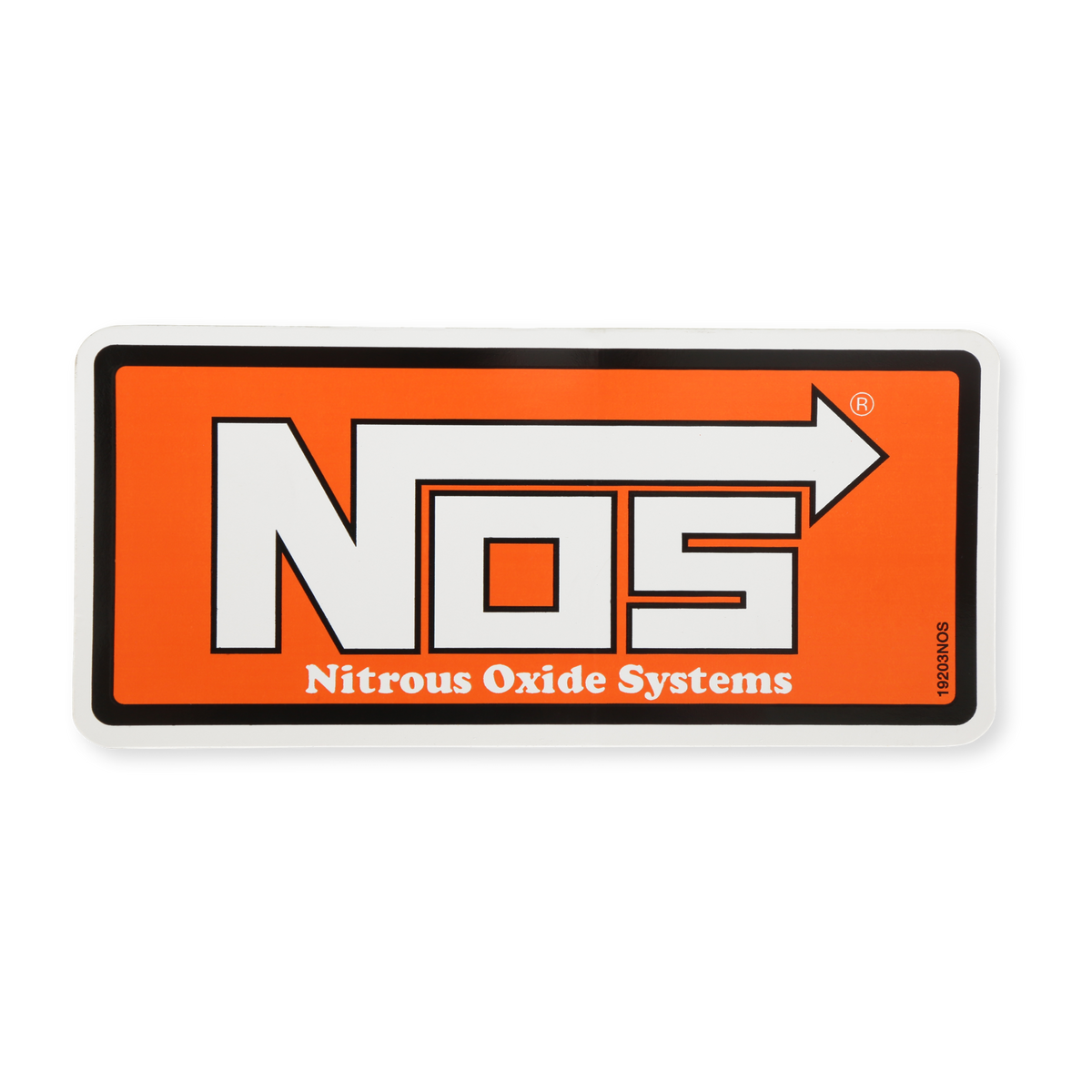 NOS/Nitrous Oxide System Exterior Decal 19203NOS