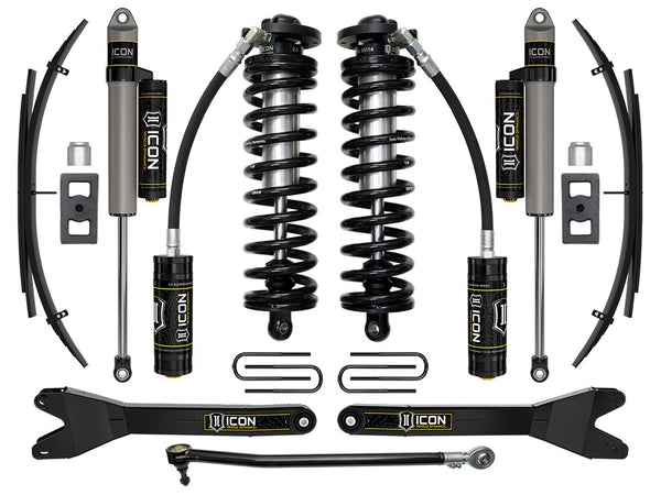 ICON Vehicle Dynamics K63163RL 2.5-3 inch Stage 3 Co Cnv System W/ Radius Arms/Expansion Pack