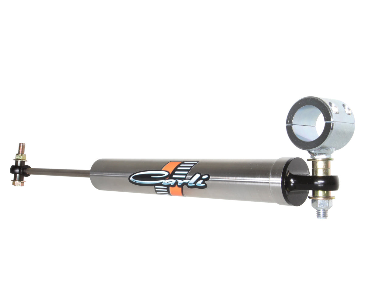 Carli Suspension CS-FLMSS-99 Low Mount Steering Stabilizer - Stainless Steel