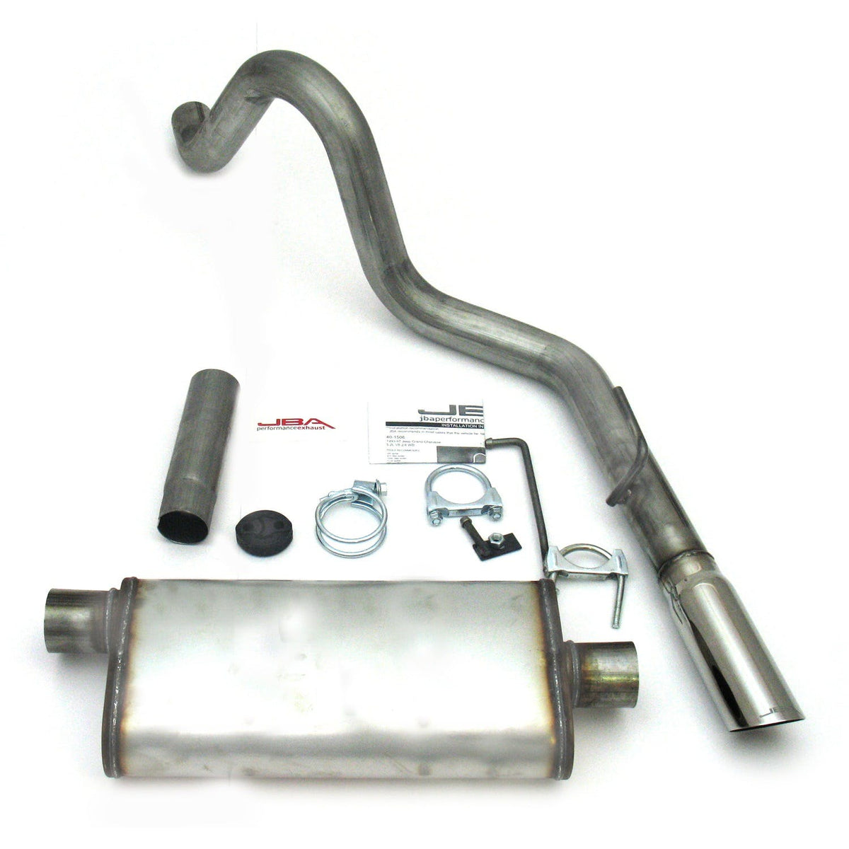 JBA Performance Exhaust 40-1506 40-1506 3 inch Stainless Steel Exhaust System 93-98 Grand Ch