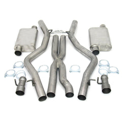JBA Performance Exhaust 40-1665 40-1665 3 inch Stainless Steel Exhaust System 08-12 Dodge Ch