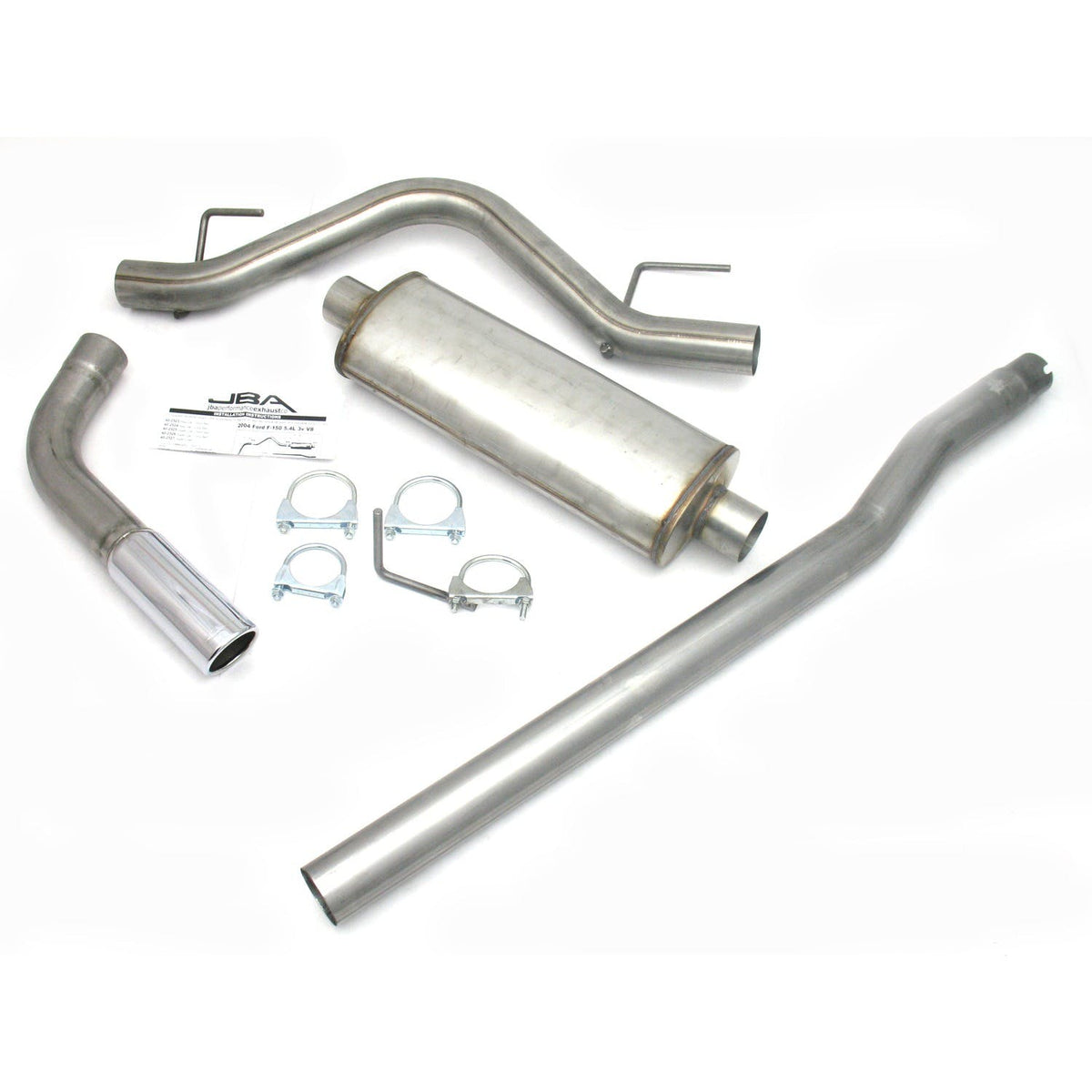JBA Performance Exhaust 40-2526 JBA 40-2526 3 SS Exhaust SystemUniv.04-10 F-150