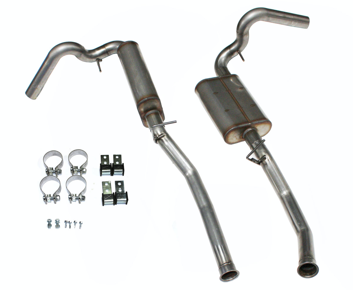 JBA Performance Exhaust 40-2543 2.5 inch Stainless Exhaust System