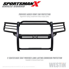 Westin Automotive 40-33825 Sportsman X Grille Guard Textured Black
