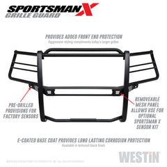 Westin Automotive 40-33955 Sportsman X Grille Guard Textured Black